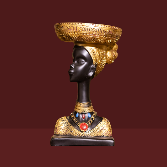 Regal African Lady Bust – Golden Heritage Edition