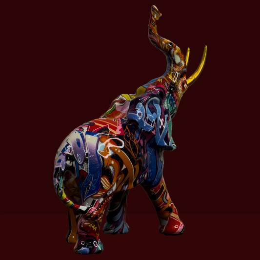 Urban Majesty Elephant – Graffiti Art Edition
