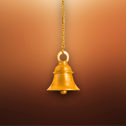 Divine Brass Temple Bell – Sacred Harmony