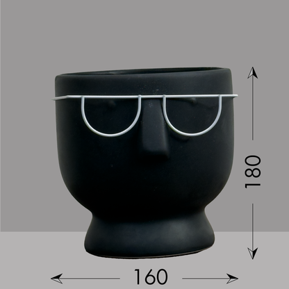 The Thinker Planter – With Glasses Edition