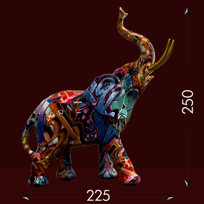 Urban Majesty Elephant – Graffiti Art Edition
