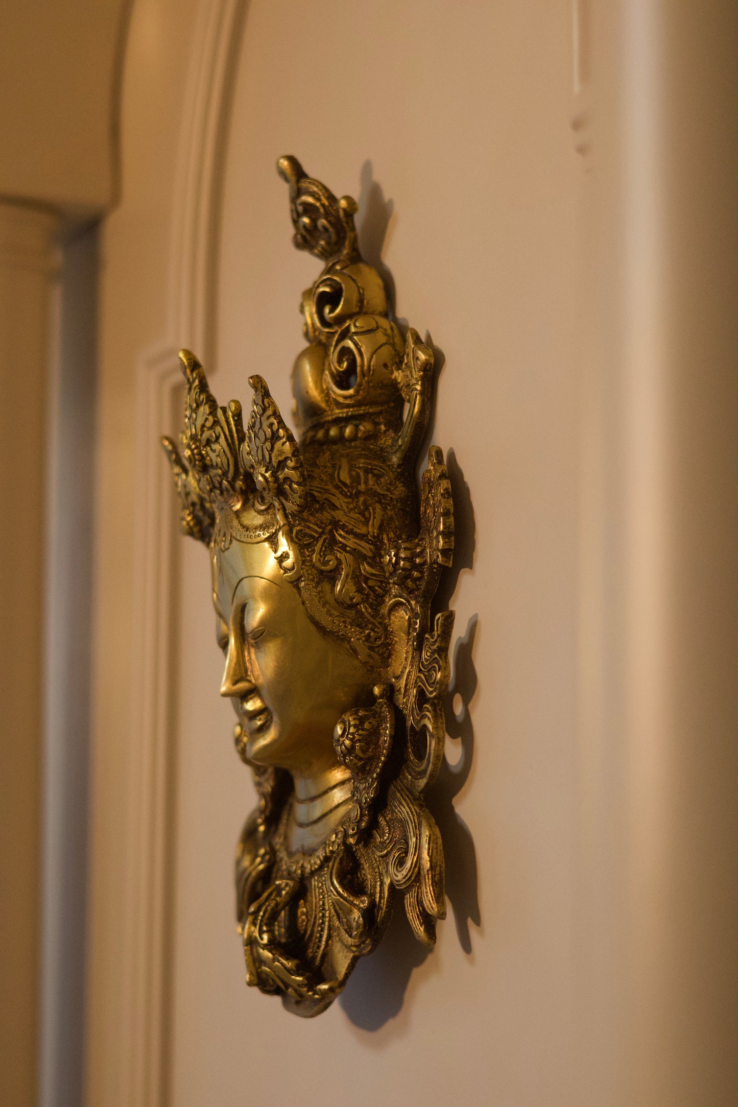 Maa Tara Wall Bust -  Divine Serenity