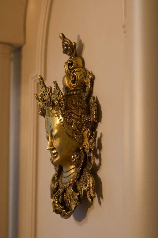 Maa Tara Wall Bust -  Divine Serenity