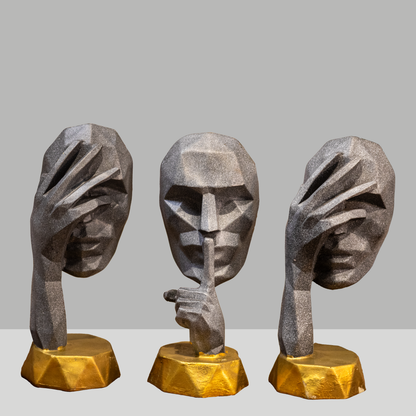 The Silent Faces Trio – Expression Series