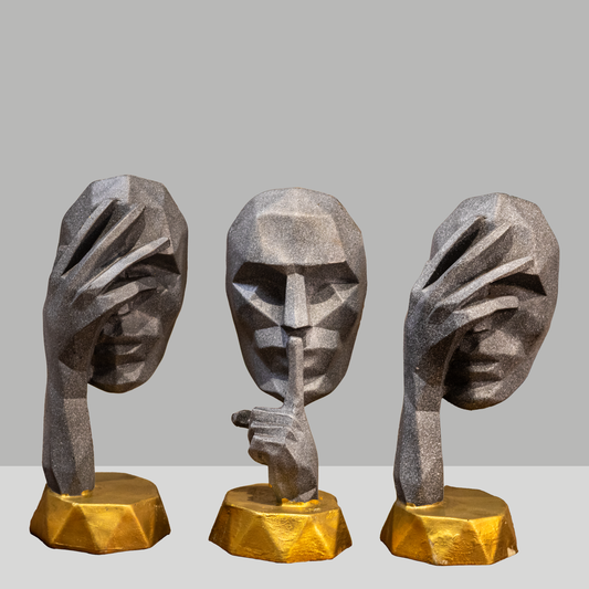 The Silent Faces Trio – Expression Series