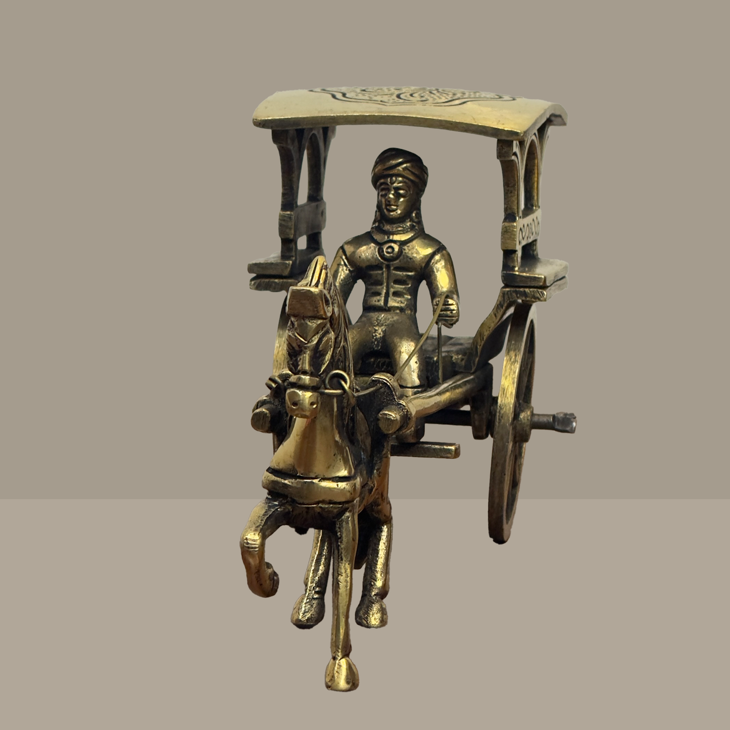 Legacy on Wheels Brass Buggy of Bharat