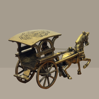 Legacy on Wheels Brass Buggy of Bharat