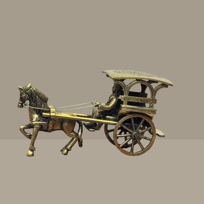 Legacy on Wheels Brass Buggy of Bharat