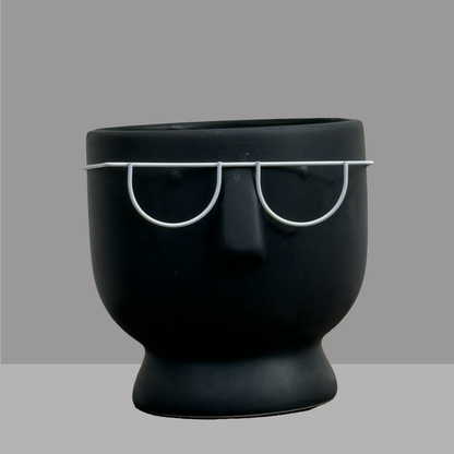 The Thinker Planter – With Glasses Edition