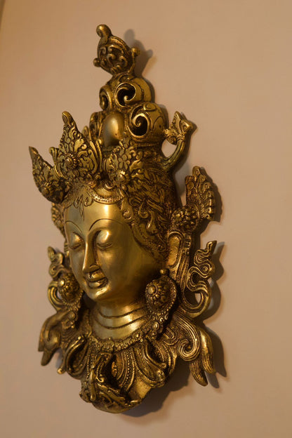 Maa Tara Wall Bust -  Divine Serenity