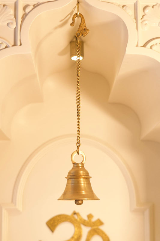 Divine Brass Temple Bell – Sacred Harmony